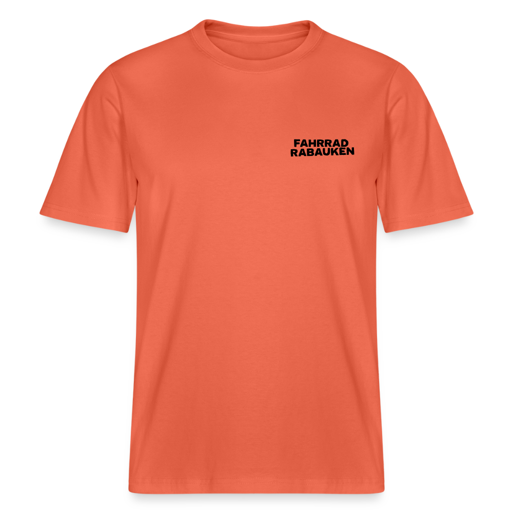 Organic T-Shirt Fahrradrabauken - light red